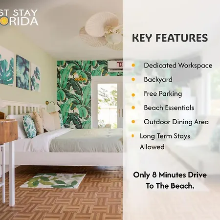 Villa Peaceful Casita Florida With Free Parking